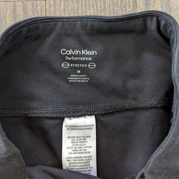 Black Calvin Klein Biker Shorts - Picture 4 of 6